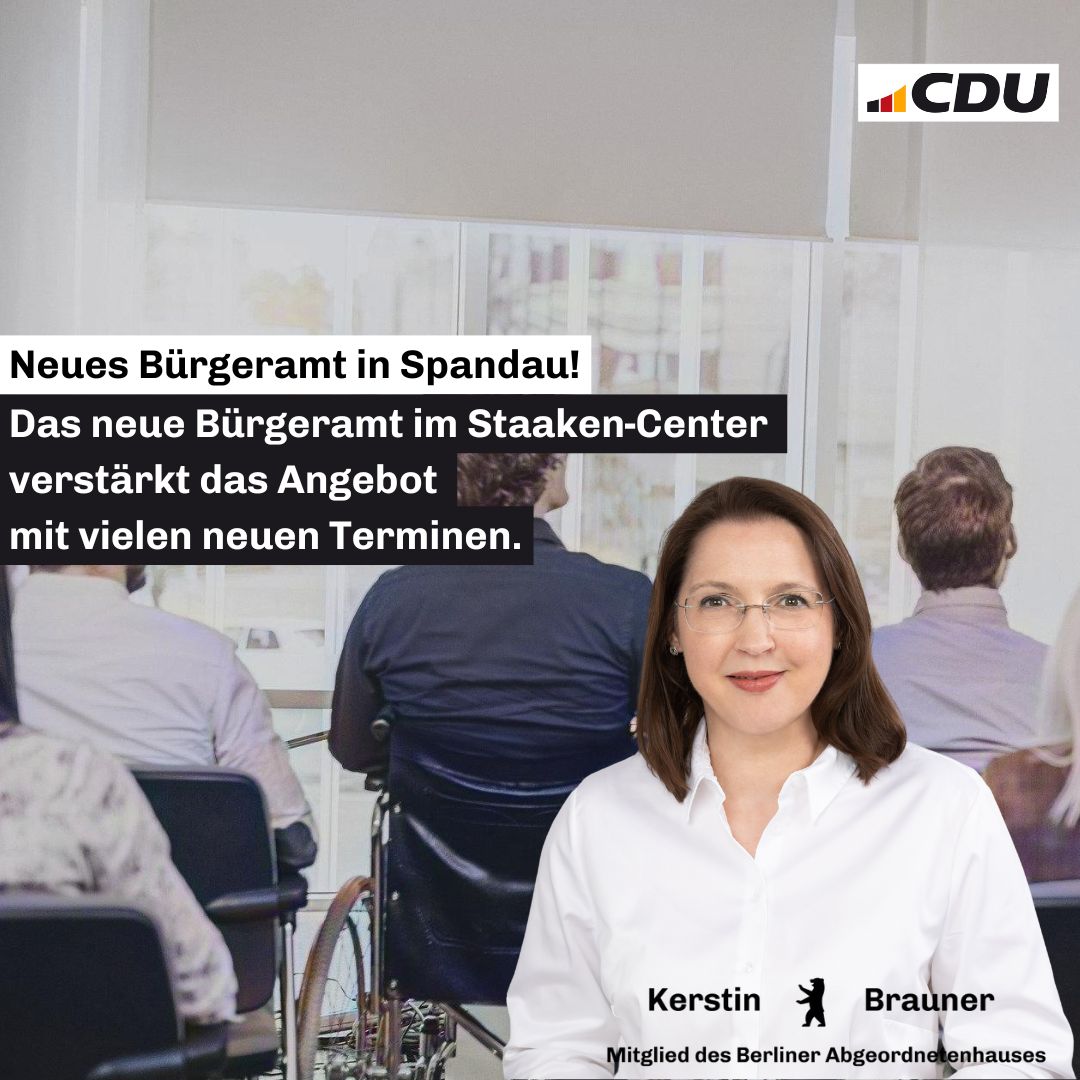 Neues Brgeramt in Spandau!