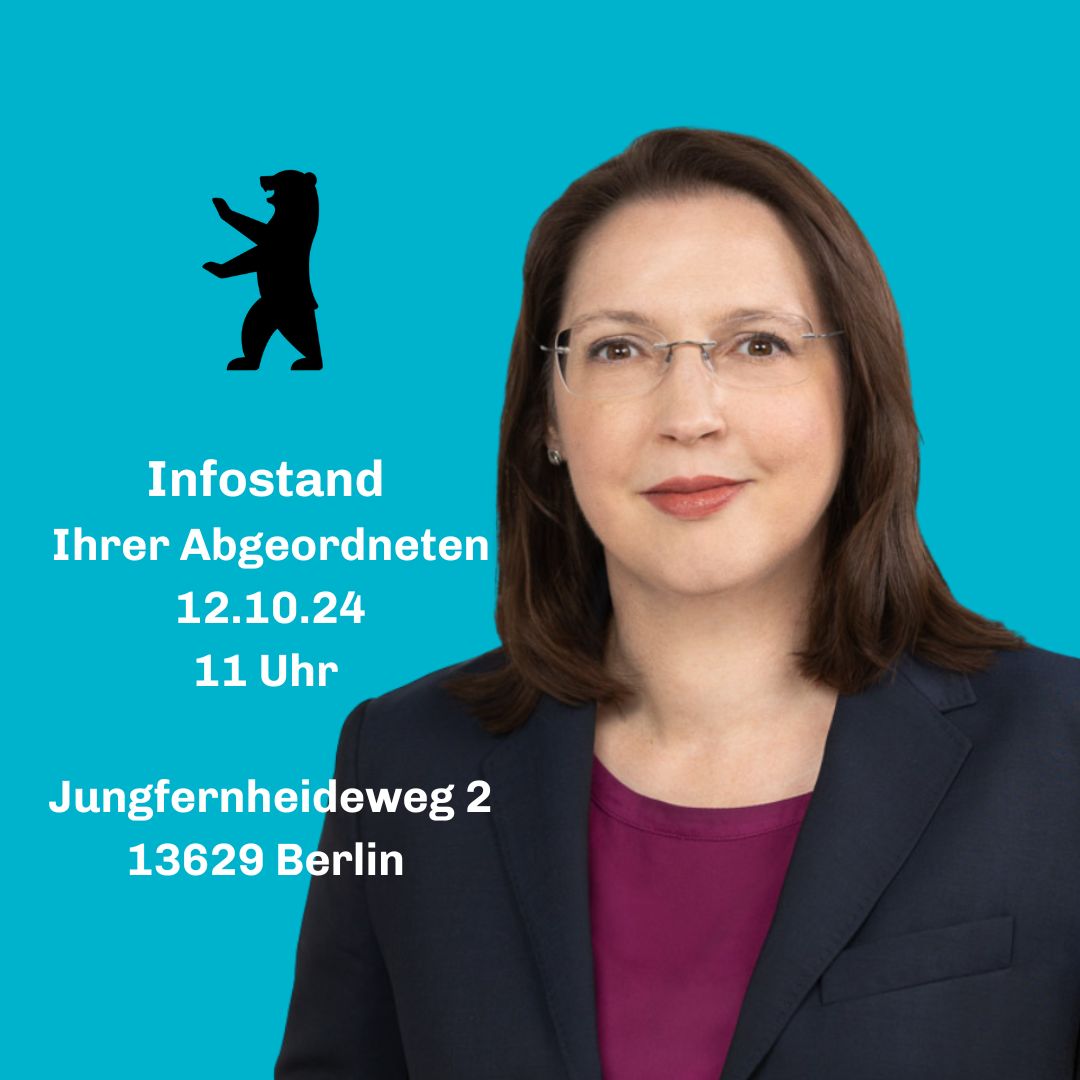 Infostand Ihrer Abgeordneten am 12.10.2024