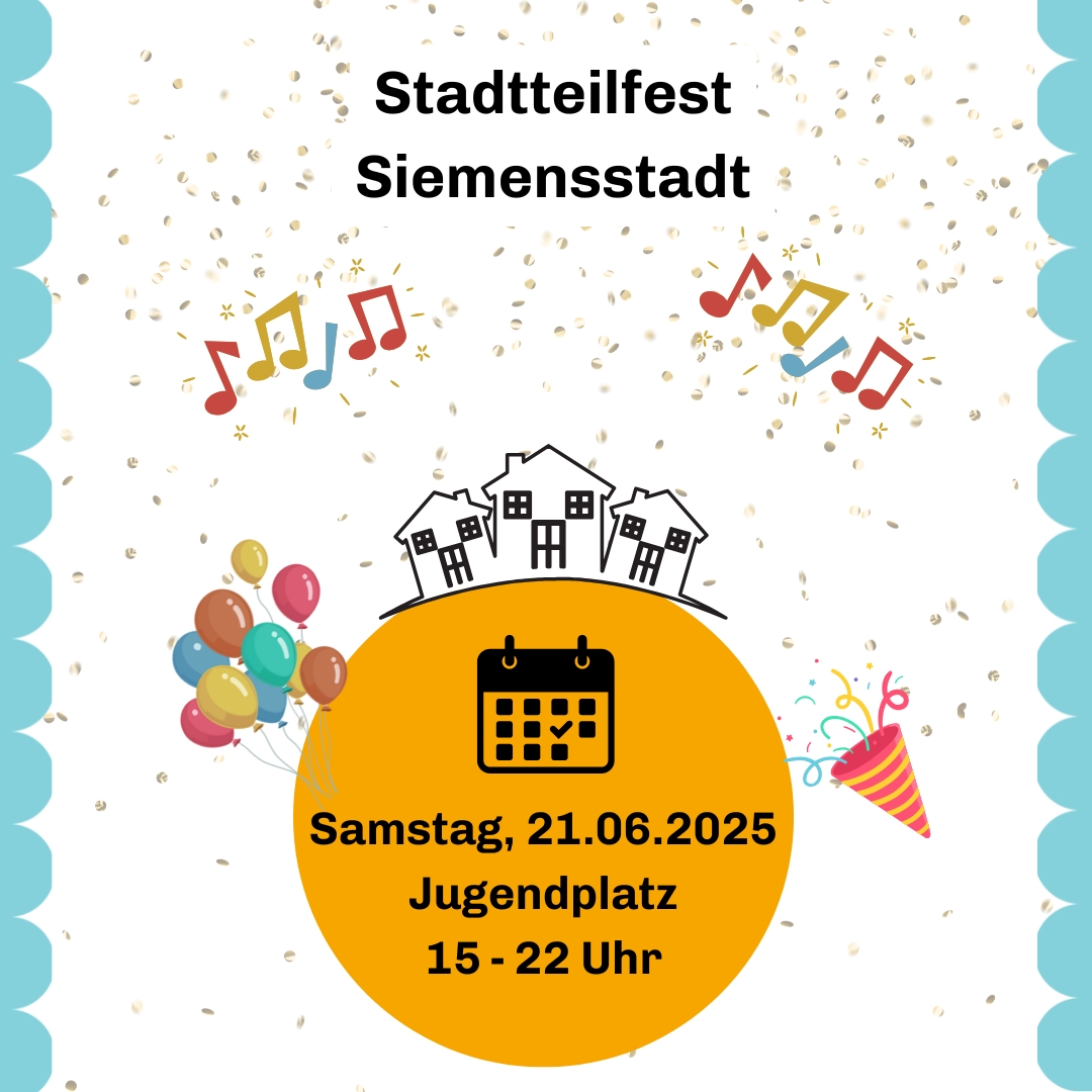 Stadtteilfest in der Siemensstadt