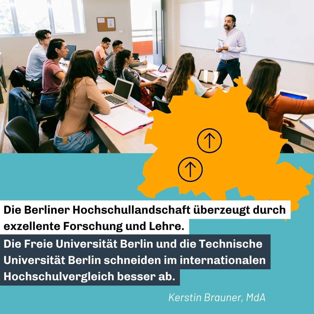 Exzellente Forschung und Lehre an den Berliner Hochschulen