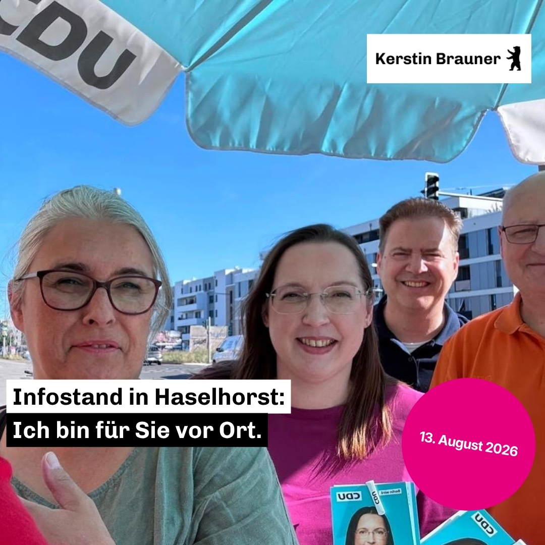 F�r Sie vor Ort in Haselhorst
