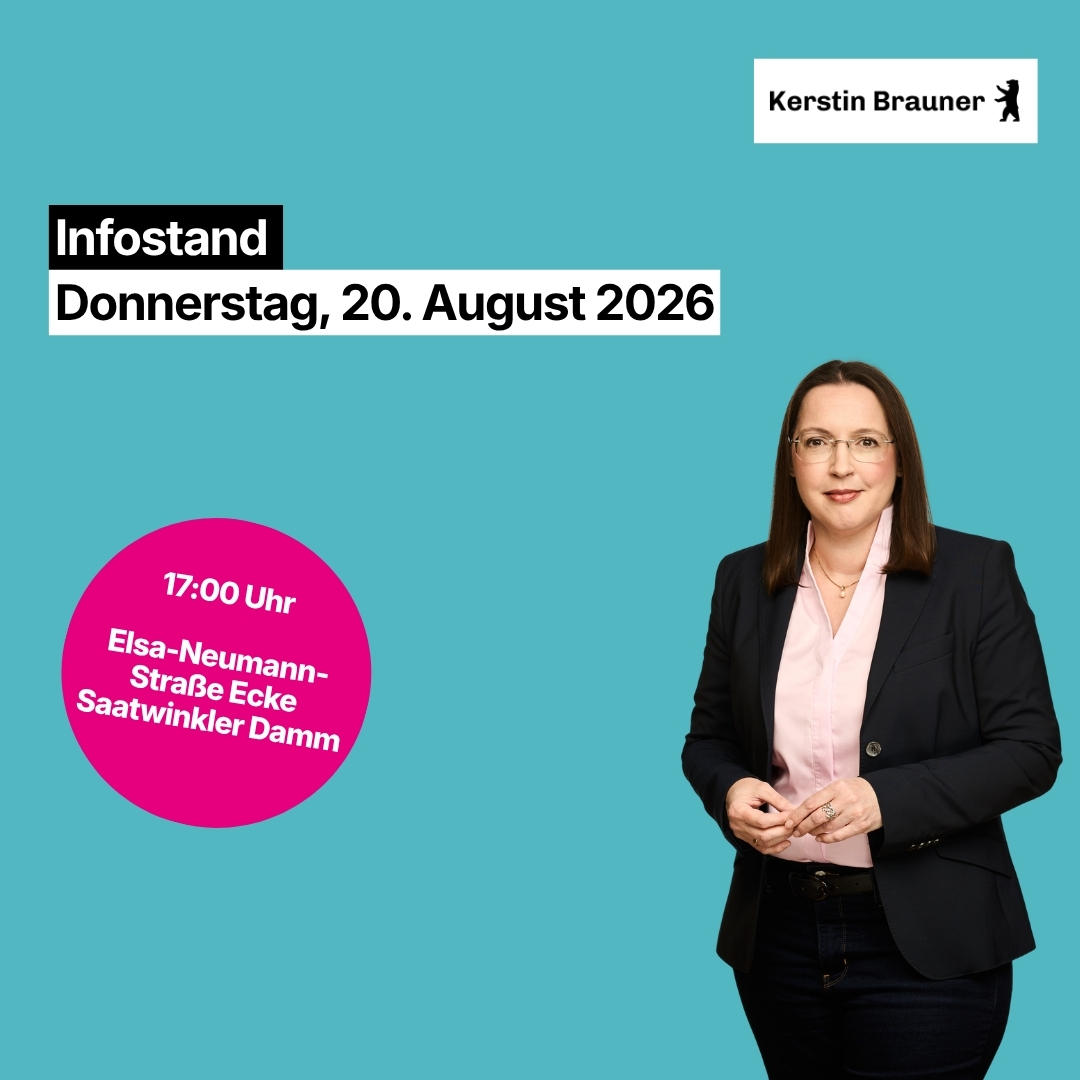 Infostand: F�r Sie vor Ort